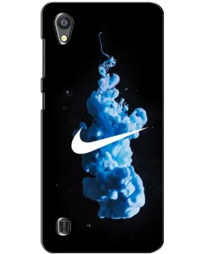 Чехол для ZTE Blade A5 с картинкой «Nike и синий дым»