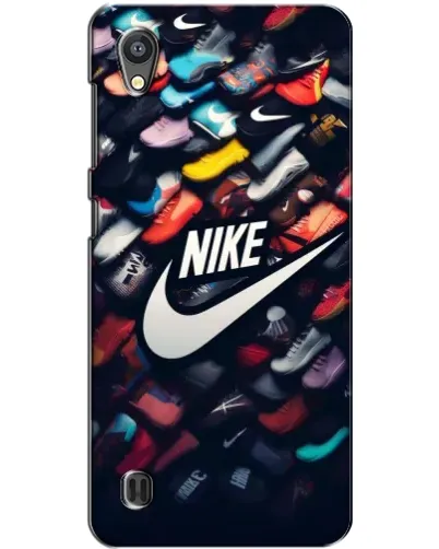Чехол для ZTE Blade A5 с картинкой «Коллекция кроссовок Nike»