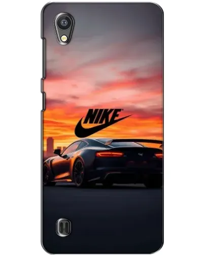 Чехол для ZTE Blade A5 с картинкой «Nike и суперкар»