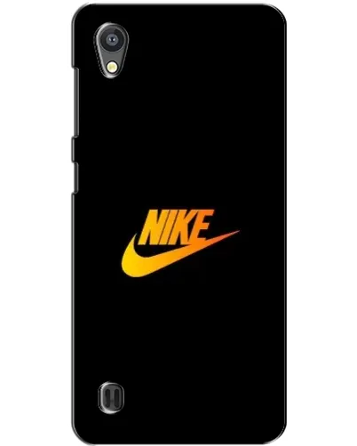 Чехол для ZTE Blade A5 с картинкой «Золотой логотип Nike»