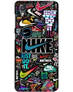 Чехол для ZTE Blade A5 с картинкой «Яркий коллаж Nike»