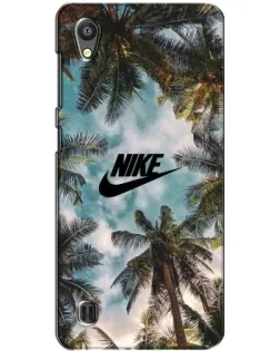 Чехол для ZTE Blade A5 с картинкой «Тропический принт Nike»