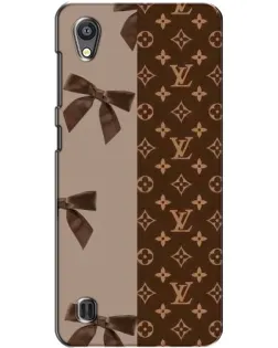 Чехол для ZTE Blade A5 с картинкой «Louis Vuitton — банты»