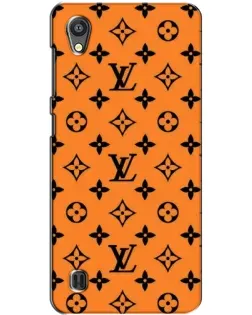 Чехол для ZTE Blade A5 с картинкой «Оранжевый стиль LV»