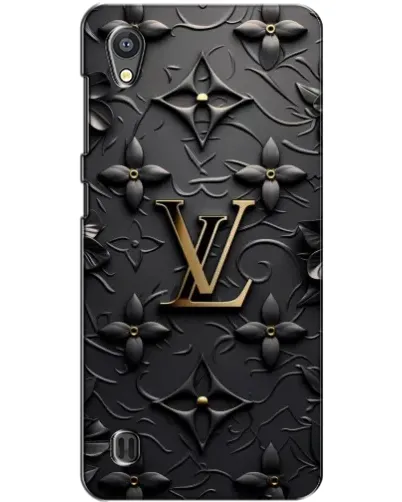 Чехол для ZTE Blade A5 с картинкой «Кожаная текстура LV»