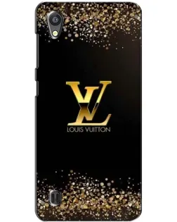 Чехол для ZTE Blade A5 с картинкой «LV — золотые искры»