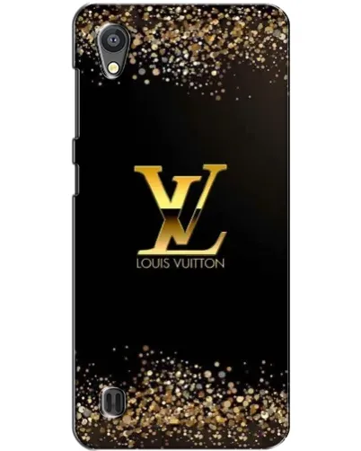 Чехол для ZTE Blade A5 с картинкой «LV — золотые искры»