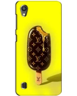 Чехол для ZTE Blade A5 с картинкой «Мороженое от LV»