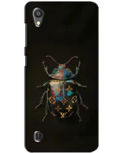 Чехол для ZTE Blade A5 с картинкой «LV — мраморный принт»