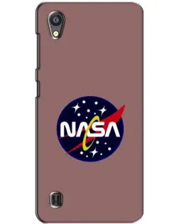 Чехол для ZTE Blade A5 с картинкой «NASA — ретро космос»