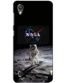 Чехол для ZTE Blade A5 с картинкой «Астронавт на Луне»