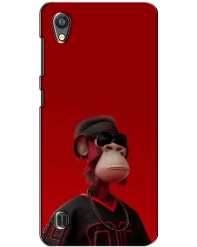 Чехол для ZTE Blade A5 с картинкой «Bored Ape в красном» Чехол для ZTE Blade A5 с картинкой «Bored Ape в красном»