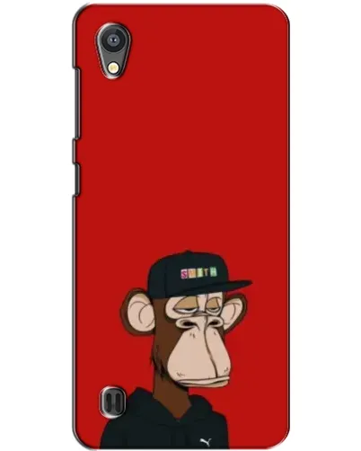 Чехол для ZTE Blade A5 с картинкой «Bored Ape — красный фон» Чехол для ZTE Blade A5 с картинкой «Bored Ape — красный фон»