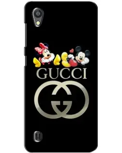 Чехол для ZTE Blade A5 с картинкой «Gucci — герои Disney»