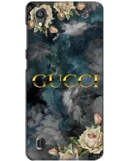 Чехол для ZTE Blade A5 с картинкой «Абстрактные цветы Gucci»