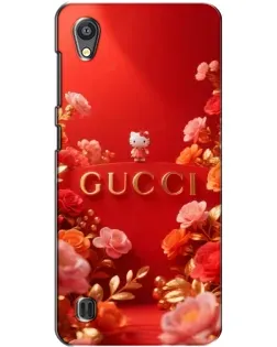 Чехол для ZTE Blade A5 с картинкой «Gucci — золотой сад»