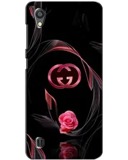 Чехол для ZTE Blade A5 с картинкой «Gucci — неоновая роза»