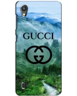 Чехол для ZTE Blade A5 с картинкой «Gucci — горный пейзаж»