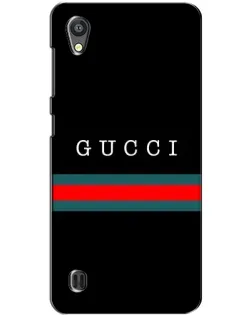 Чехол для ZTE Blade A5 с картинкой «Gucci — красный пояс»