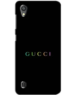 Чохол для ZTE Blade A5 з картинкою «Gucci — неоновий мінімалізм»