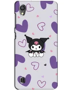Чохол для ZTE Blade A5 з картинкою «Kuromi та лавандові серця» Чохол для ZTE Blade A5 з картинкою «Kuromi та лавандові серця»