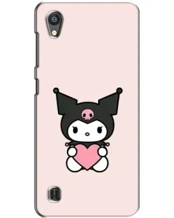 Чохол для ZTE Blade A5 з картинкою «Kuromi та серце» Чохол для ZTE Blade A5 з картинкою «Kuromi та серце»