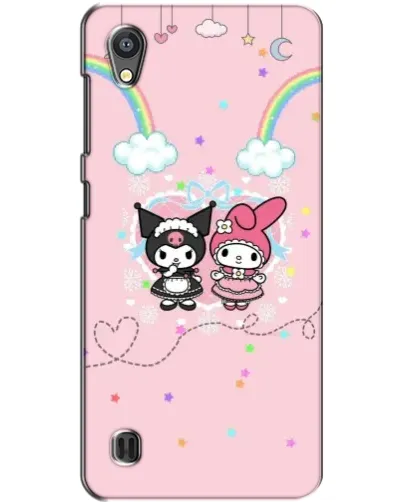 Чехол для ZTE Blade A5 с картинкой «My Melody и Kuromi»