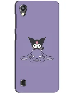 Чохол для ZTE Blade A5 з картинкою «Kuromi на ліловому фоні» Чохол для ZTE Blade A5 з картинкою «Kuromi на ліловому фоні»