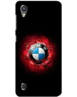 Чехол для ZTE Blade A5 с картинкой «Логотип BMW — вспышка»