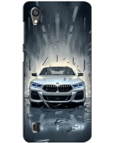Чехол для ZTE Blade A5 с картинкой «BMW в свете фар»