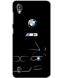 Чехол для ZTE Blade A5 с картинкой «Минималистичный принт BMW M3»