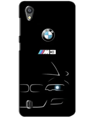 Чехол для ZTE Blade A5 с картинкой «Минималистичный принт BMW M3»