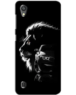 Чехол для ZTE Blade A5 с картинкой «BMW и лев»
