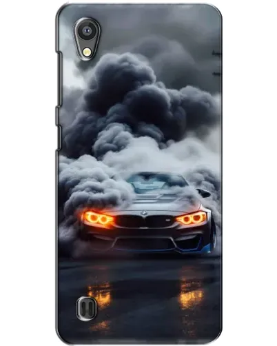 Чехол для ZTE Blade A5 с картинкой «BMW в дыму»