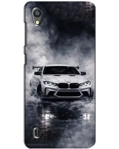 Чехол для ZTE Blade A5 с картинкой «BMW сквозь туман»