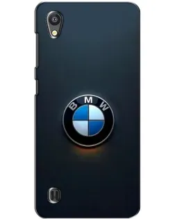 Чехол для ZTE Blade A5 с картинкой «Логотип BMW — минимализм»