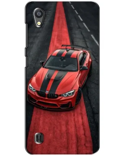 Чехол для ZTE Blade A5 с картинкой «BMW на красной дорожке»