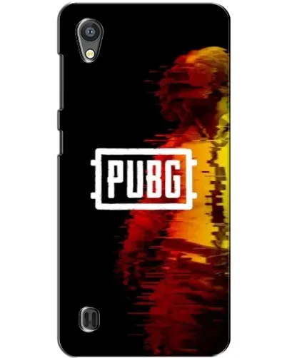 Чехол для ZTE Blade A5 с картинкой «Яркий логотип PUBG»