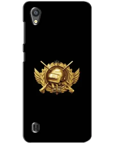 Чехол для ZTE Blade A5 с картинкой «PUBG — оранжевый градиент»