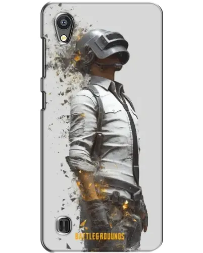 Чехол для ZTE Blade A5 с картинкой «PUBG — боец в пыли»