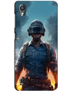 Чехол для ZTE Blade A5 с картинкой «PUBG — реалистичный герой»