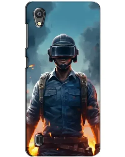 Чехол для ZTE Blade A5 с картинкой «PUBG — реалистичный герой»