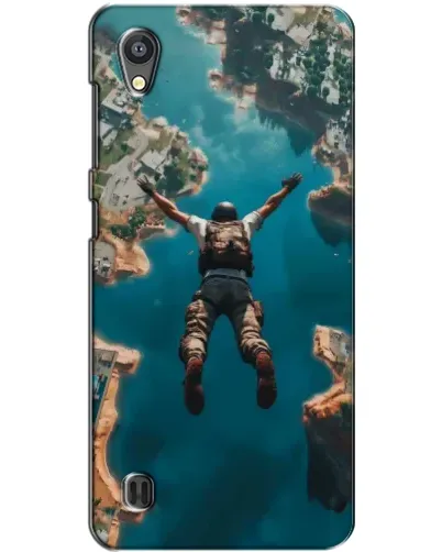 Чехол для ZTE Blade A5 с картинкой «PUBG — свободное падение»