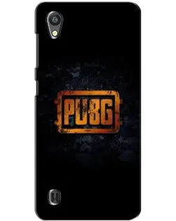 Чехол для ZTE Blade A5 с картинкой «PUBG — золотой логотип»