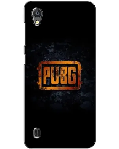Чехол для ZTE Blade A5 с картинкой «PUBG — золотой логотип»