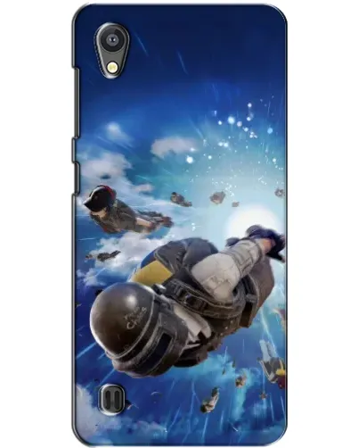 Чехол для ZTE Blade A5 с картинкой «Десант PUBG — прыжок»