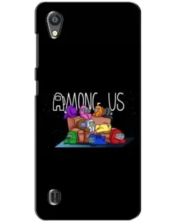 Чохол для ZTE Blade A5 з картинкою «Логотип Among Us»