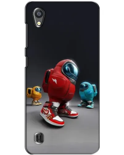 Чехол для ZTE Blade A5 с картинкой «Among Us — 3D стиль»