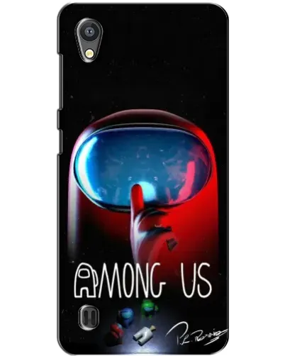 Чехол для ZTE Blade A5 с картинкой «Красный импостер — макро»