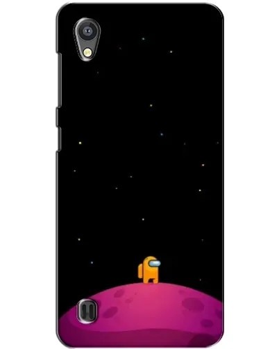 Чехол для ZTE Blade A5 с картинкой «Одинокий герой на планете»